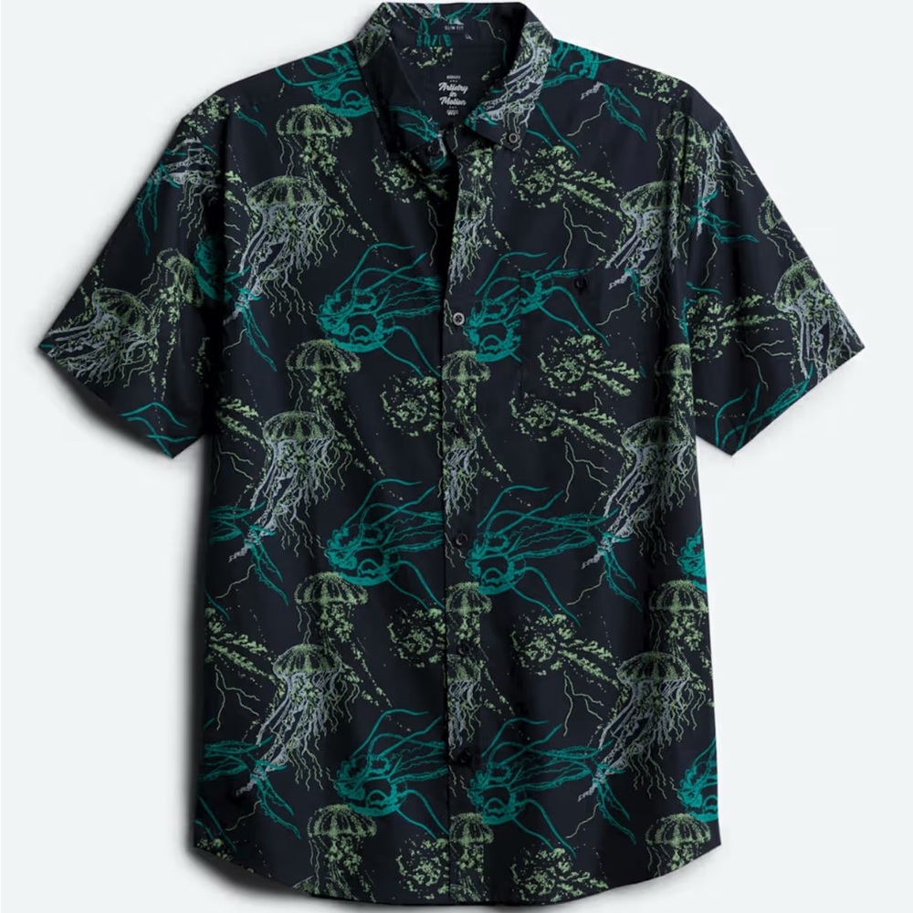 Jellyfish Printed Woven Shirt